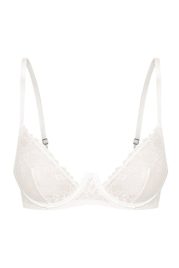 Blair Underwire White Underwire - Kat the Label Lingerie Australia