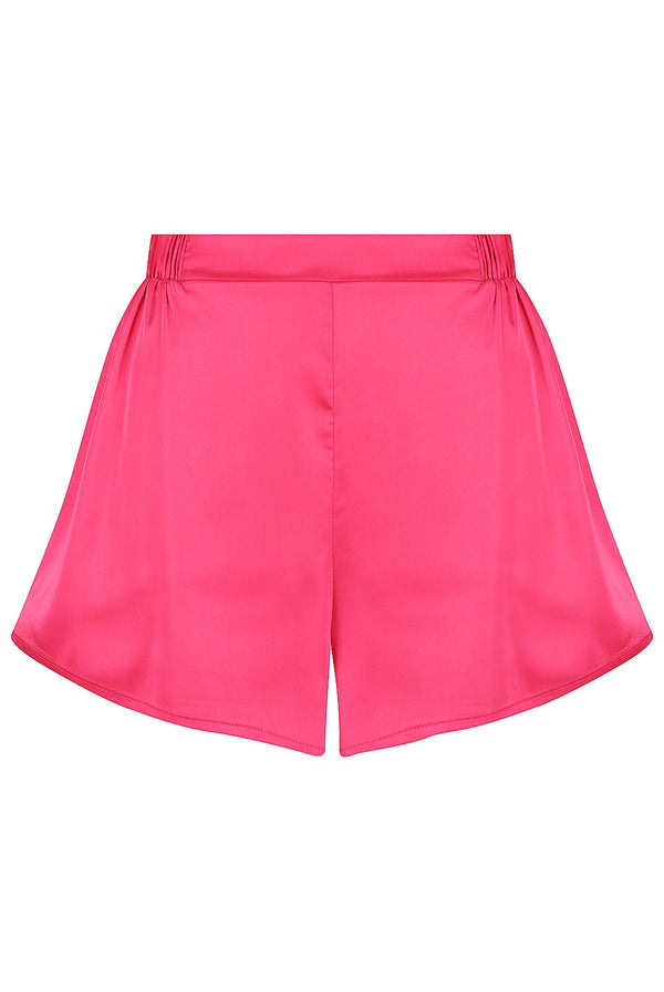 Celine Short Hot Pink Short - Kat the Label Lingerie Australia