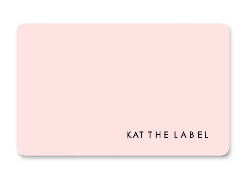Gift Voucher giftnote_giftcard - Kat the Label Lingerie Australia