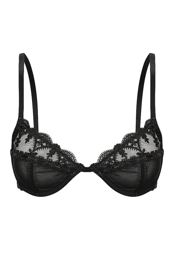 Harmony Underwire Black Underwire - Kat the Label Lingerie Australia