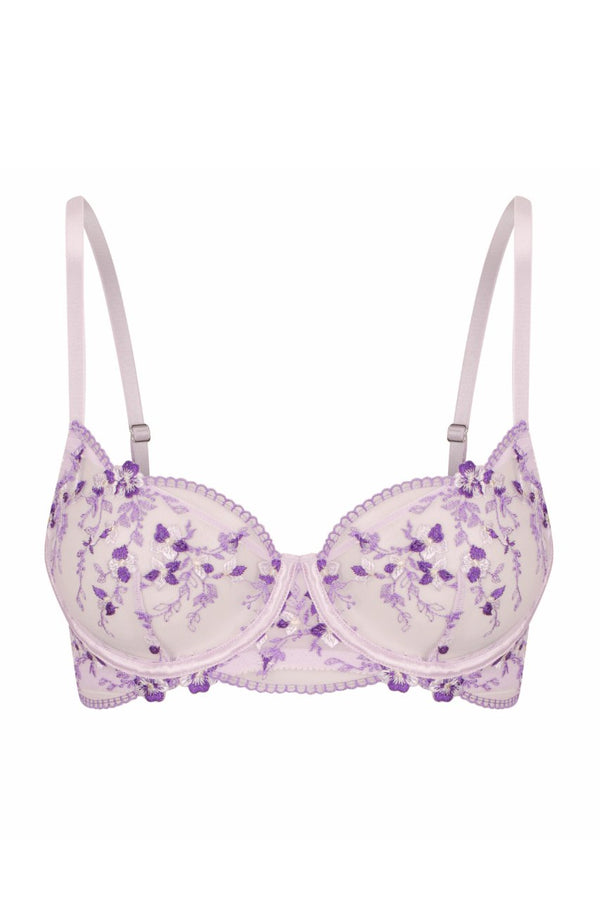 Sofia Underwire Lavender Underwire - Kat the Label Lingerie Australia