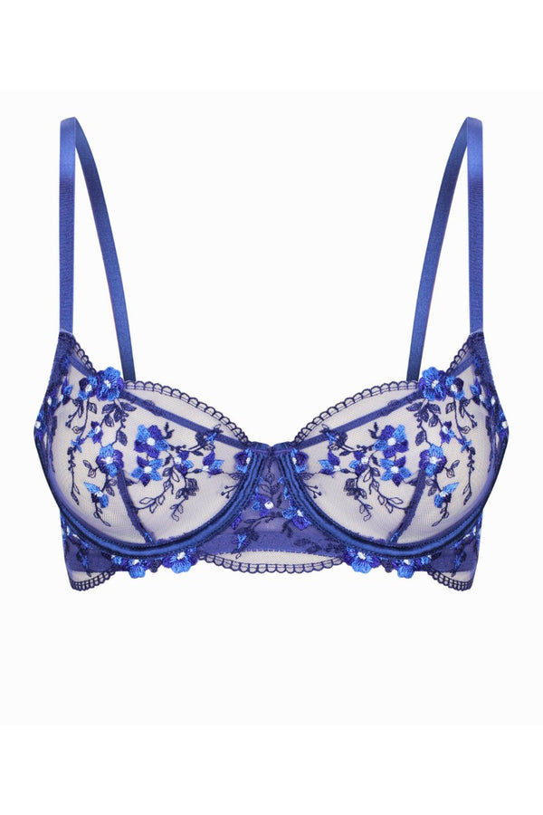 Sofia Underwire Navy Underwire - Kat the Label Lingerie Australia