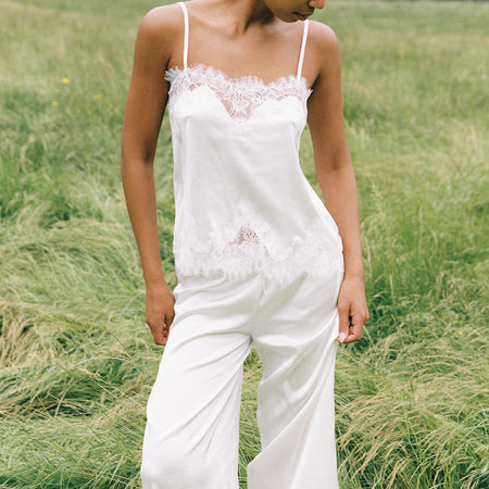 Olivia Pant Set Ivory