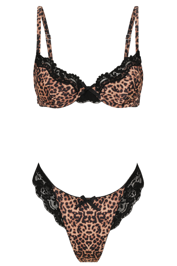 Alix Underwear Set Leopard