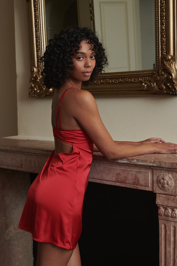 Sienna Slip Red