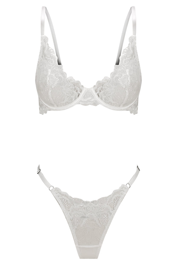 Charli Set White