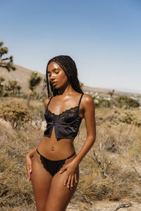 Bowie Bustier Black
