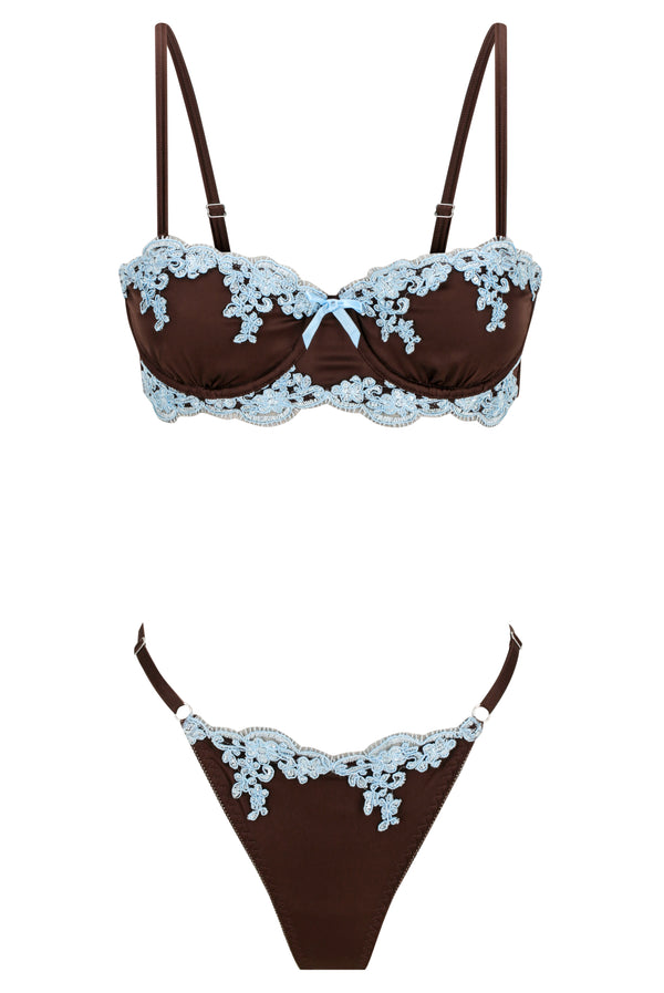 Jean Thong Set Espresso