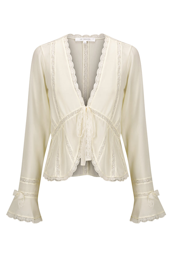 Lana Blouse Buttercream