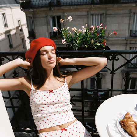 Hugo Short Heart Print