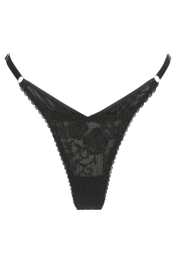 Risqué Thong Noir