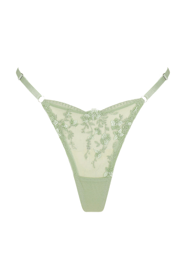 Sofia Thong Pistachio
