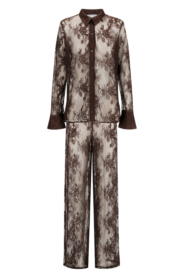 Lottie Pant Set Espresso