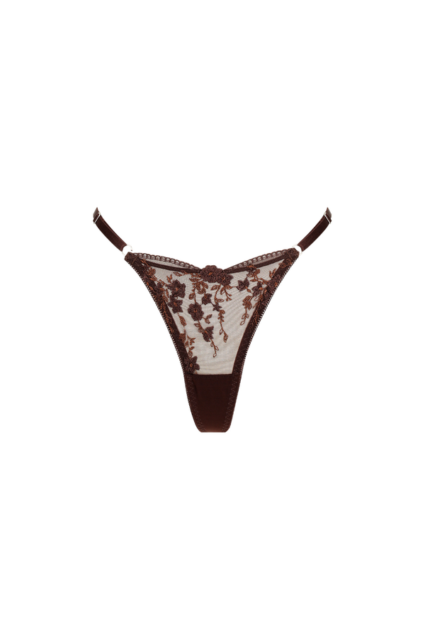Sofia Thong Espresso