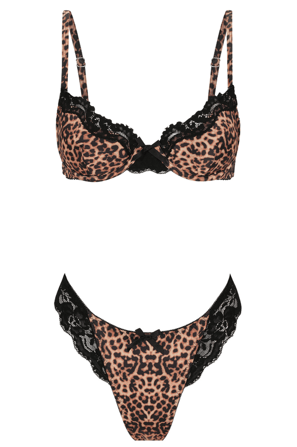 Alix Underwear Set Leopard
