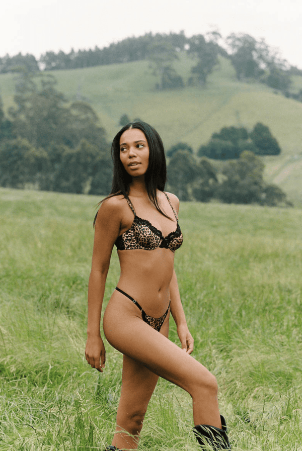 Alix Underwire Leopard