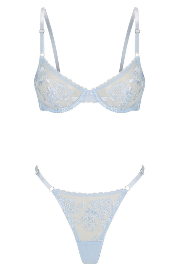 Annabelle Thong Set Frost