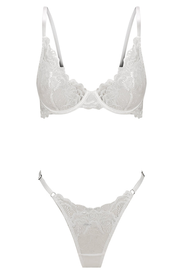 Charli Set White