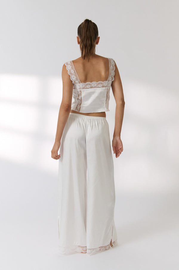 Cindy Pant Set Ivory
