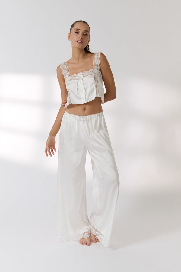 Cindy Pant Set Ivory
