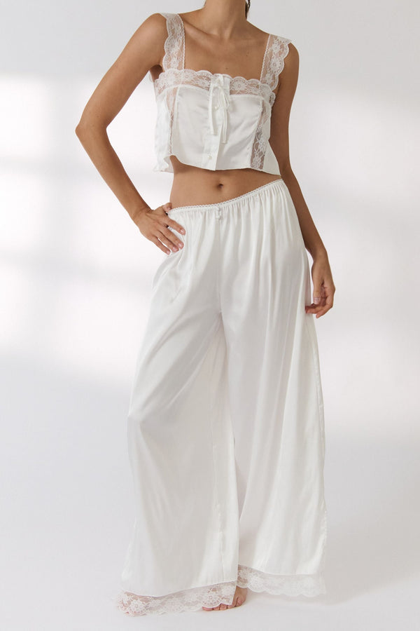 Cindy Pant Set Ivory