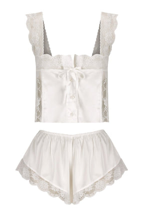 Cindy Short Set Ivory