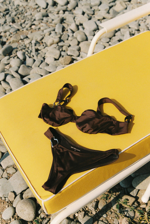 Cleo Swim Brief Espresso