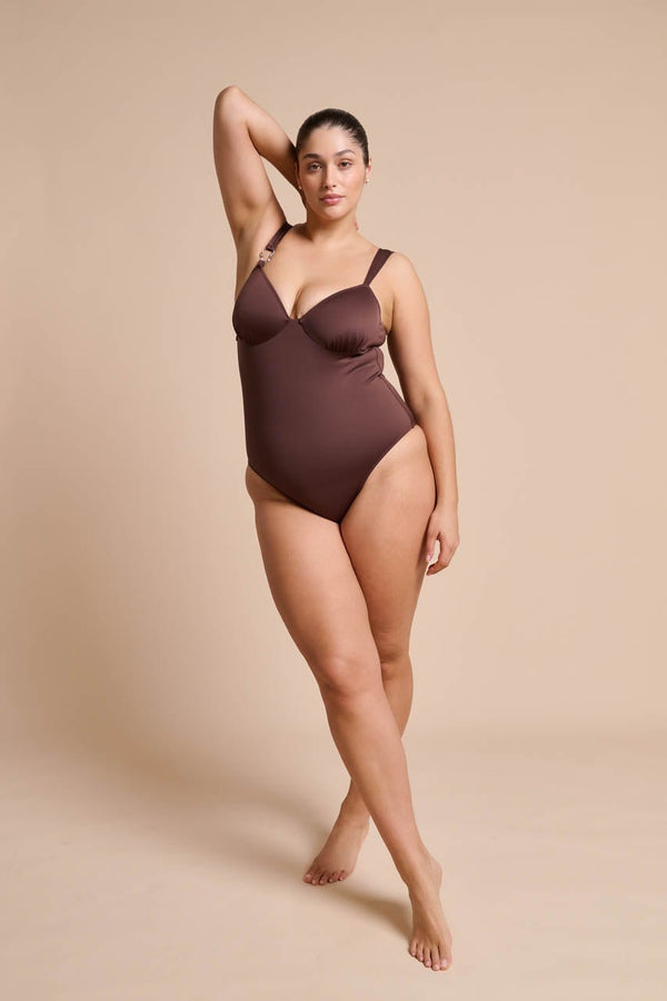 Cleo Swim One Piece Espresso