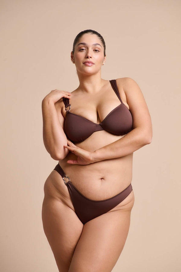 Cleo Swim Underwire Espresso