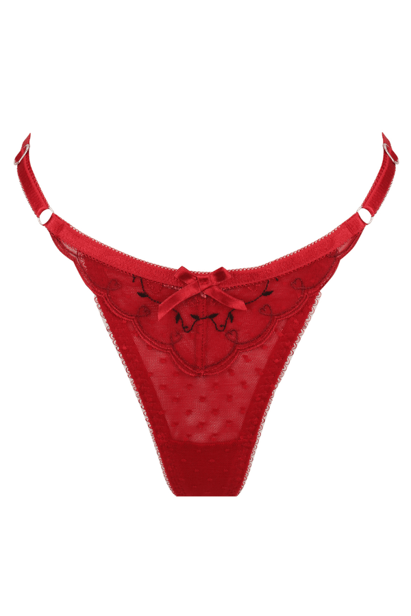 Cupid Thong Red