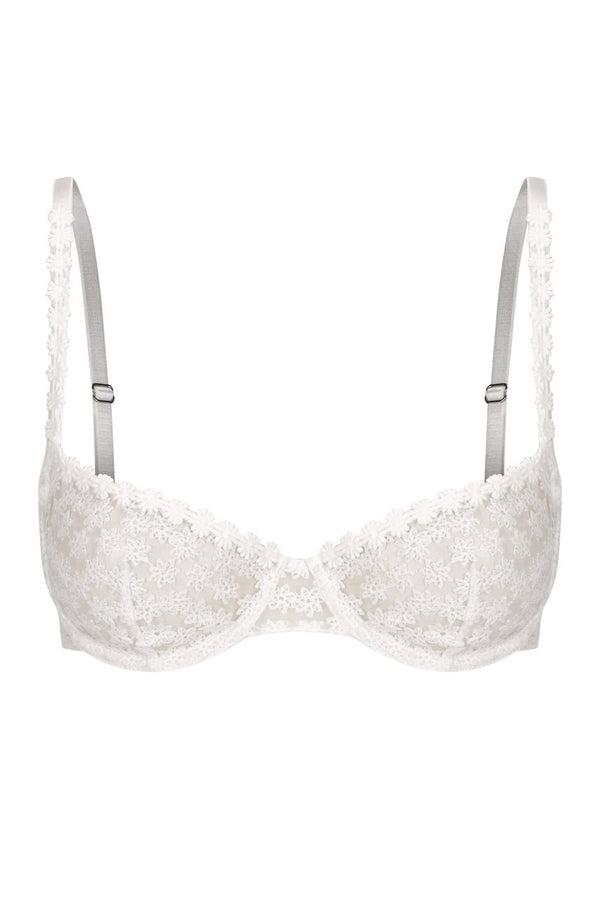 Daisy Underwire White