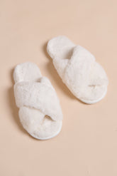 Daphne Slippers Ivory