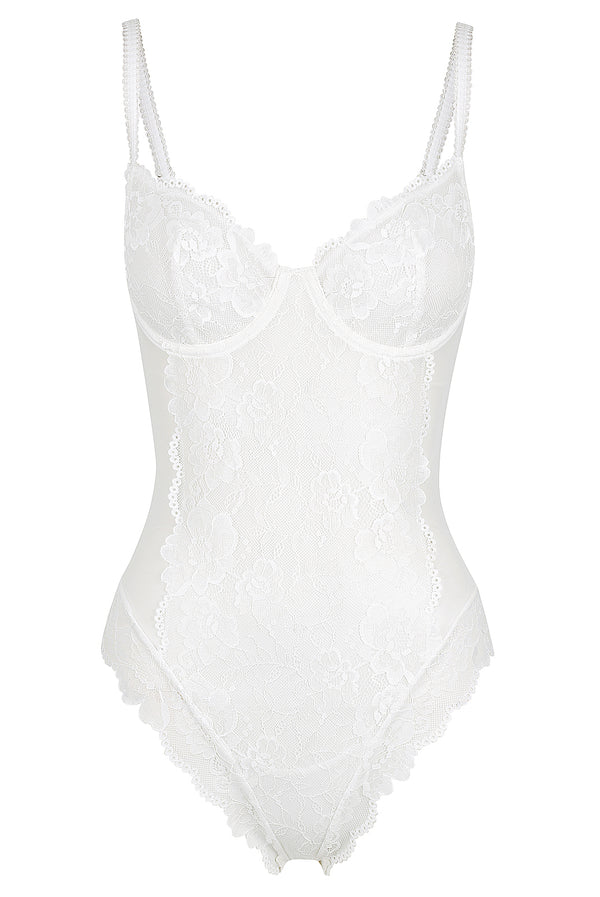 Elodie Bodysuit White