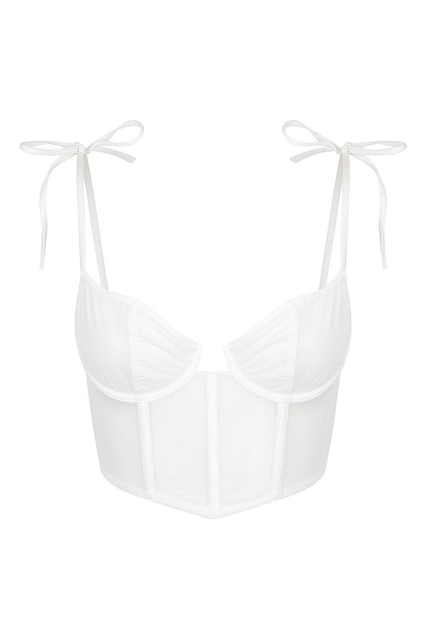 Femme Bustier White