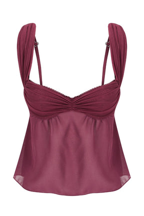 Hanna Camisole Cherry Cola