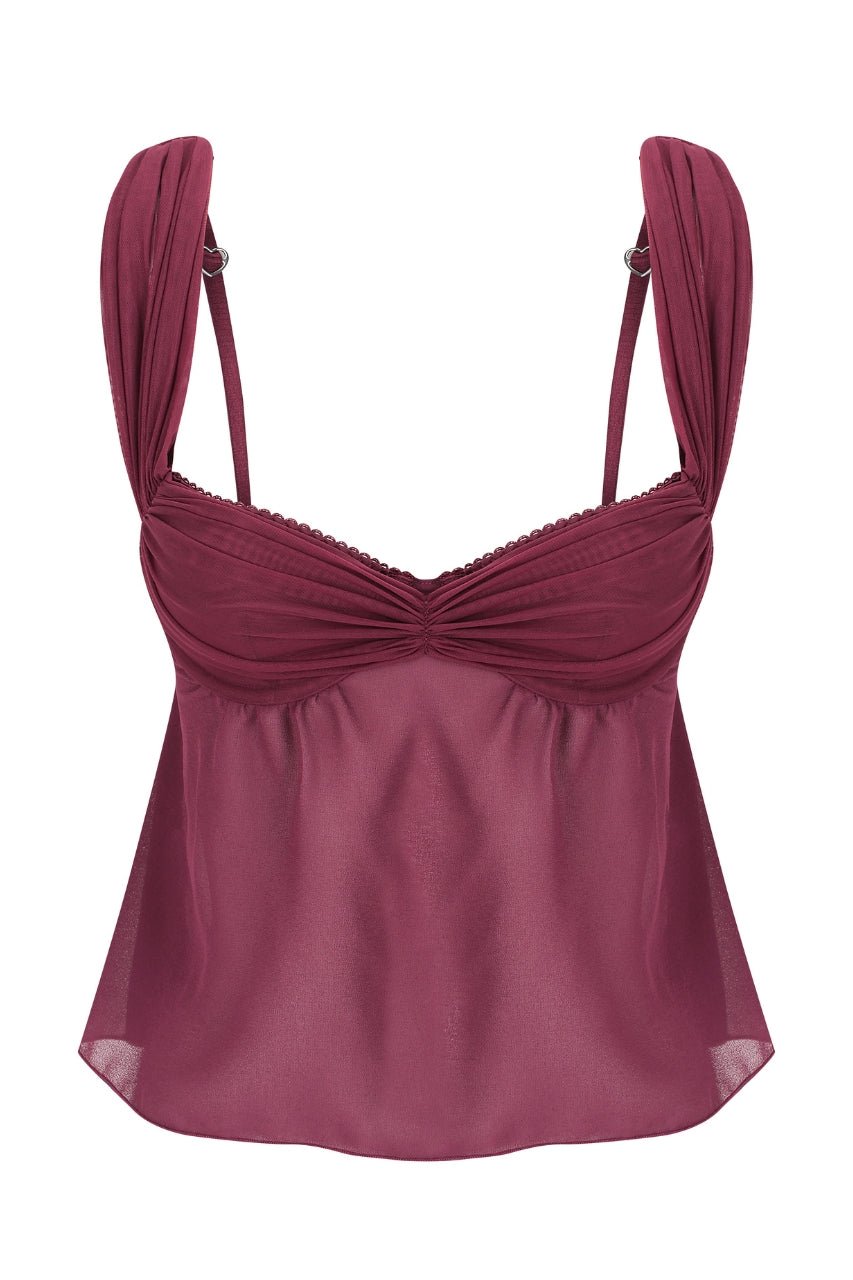 Hanna Camisole Cherry Cola