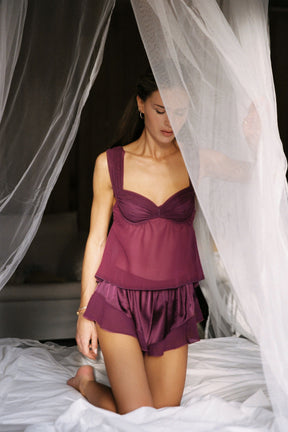 Hanna Camisole Cherry Cola