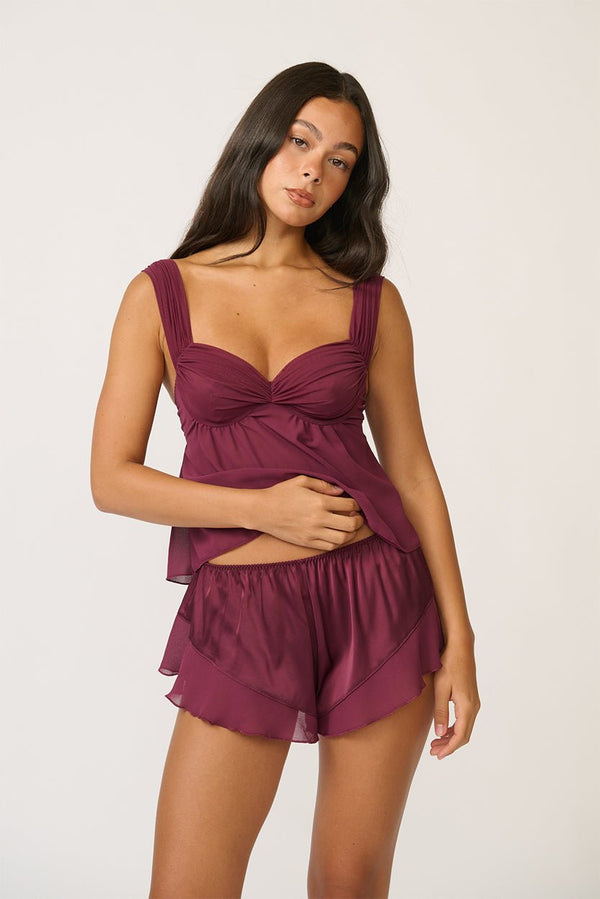 Hanna Camisole Cherry Cola