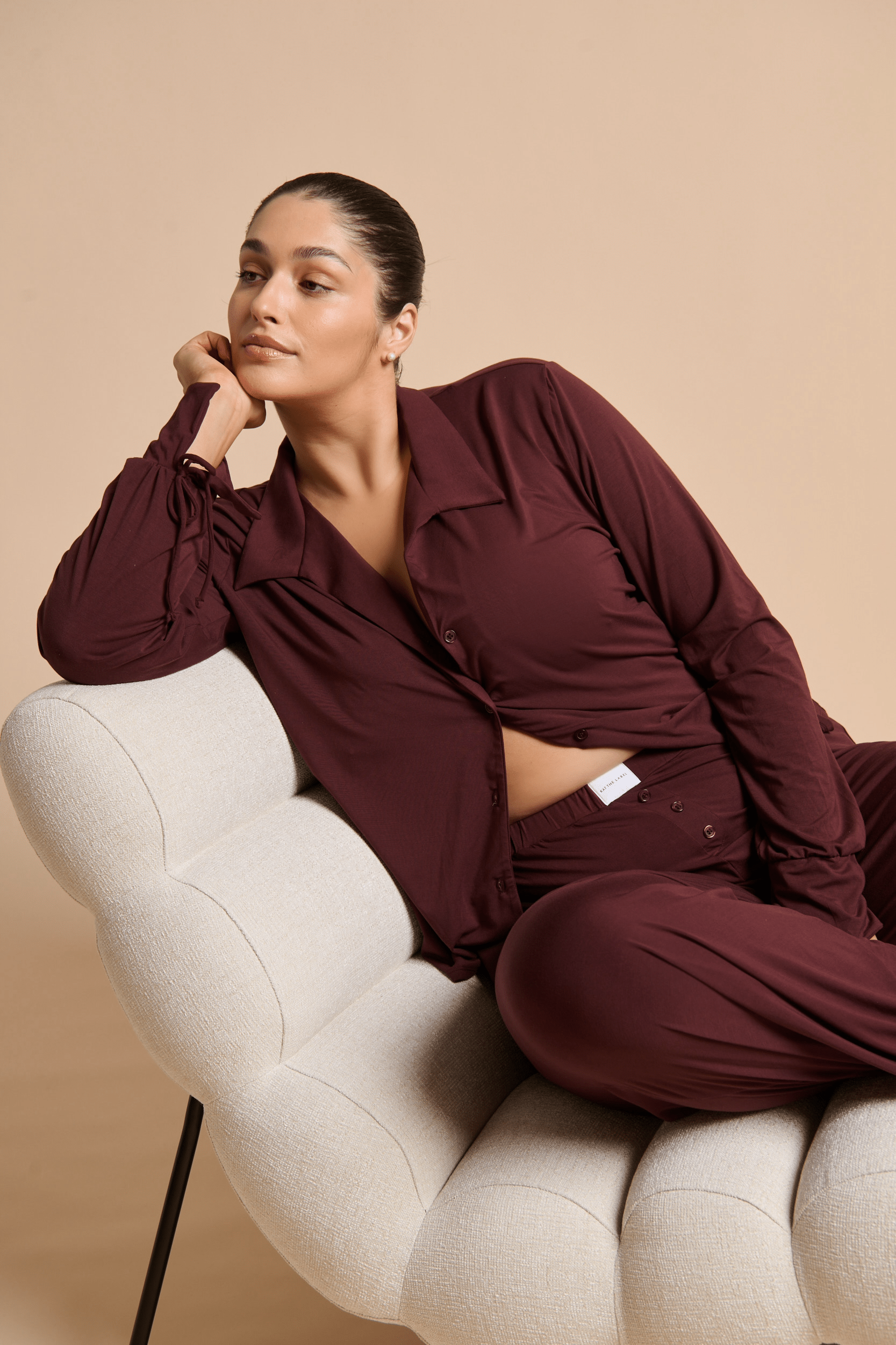 Hugo Pant Set Raisin