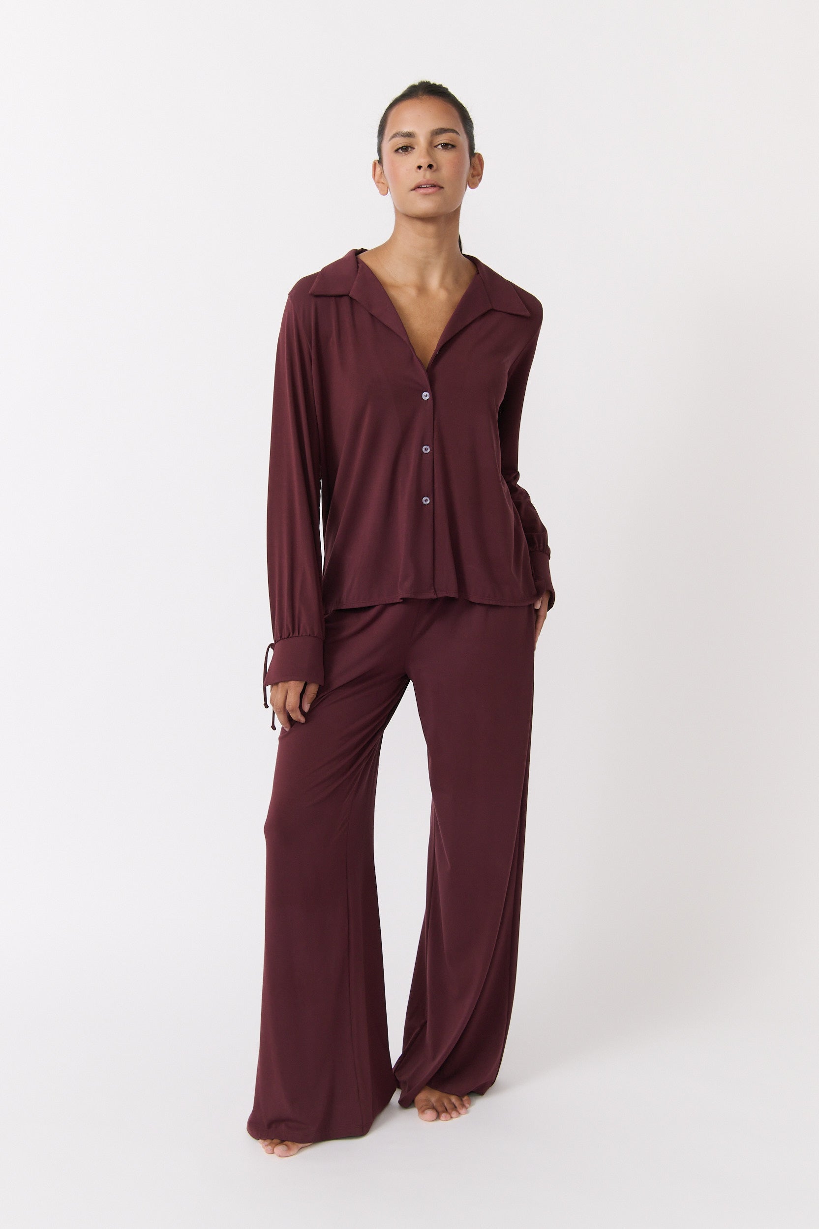 Hugo Pant Set Raisin