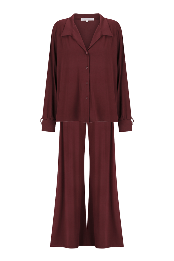 Hugo Pant Set Raisin