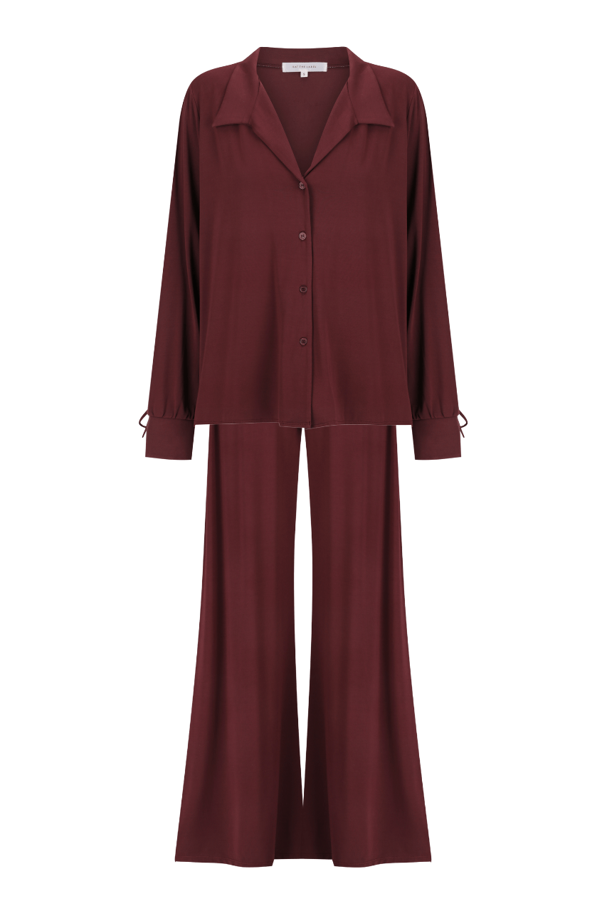 Hugo Pant Set Raisin
