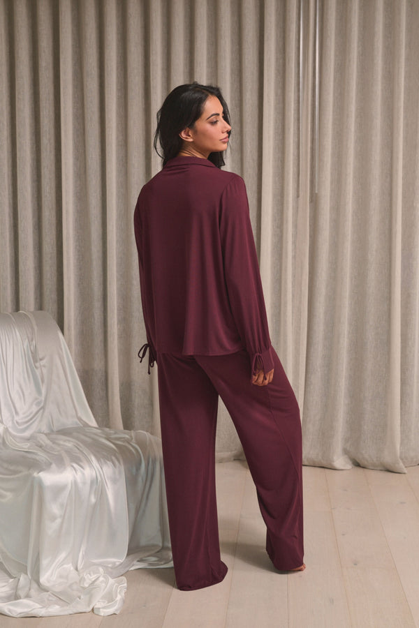 Hugo Pant Set Raisin