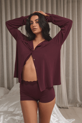 Hugo Shirt Raisin