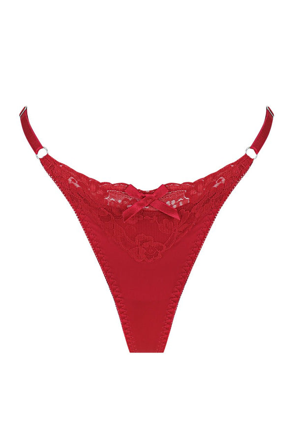 Jones Thong Red