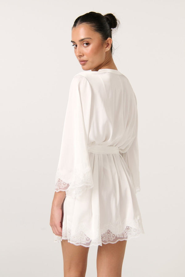 Kensie Robe Ivory