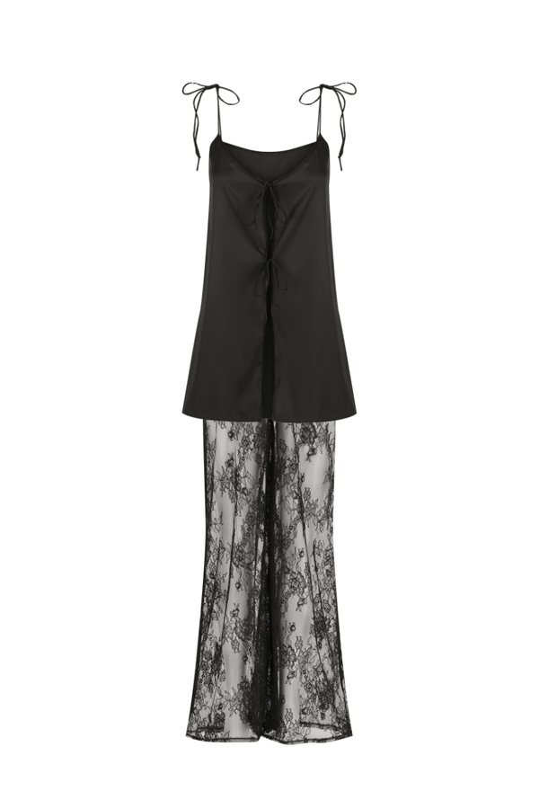 Lottie Pant Set Black