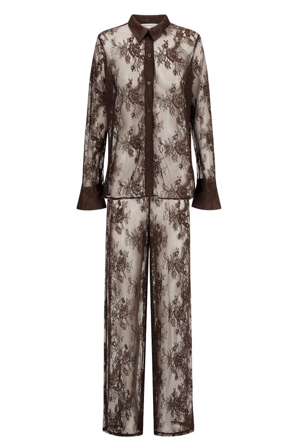 Lottie Pant Set Espresso