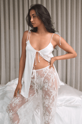 Lottie Pant Set Ivory