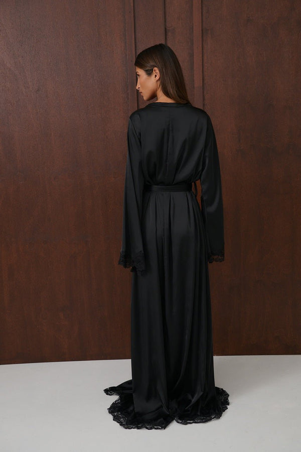 Madeline Robe Black